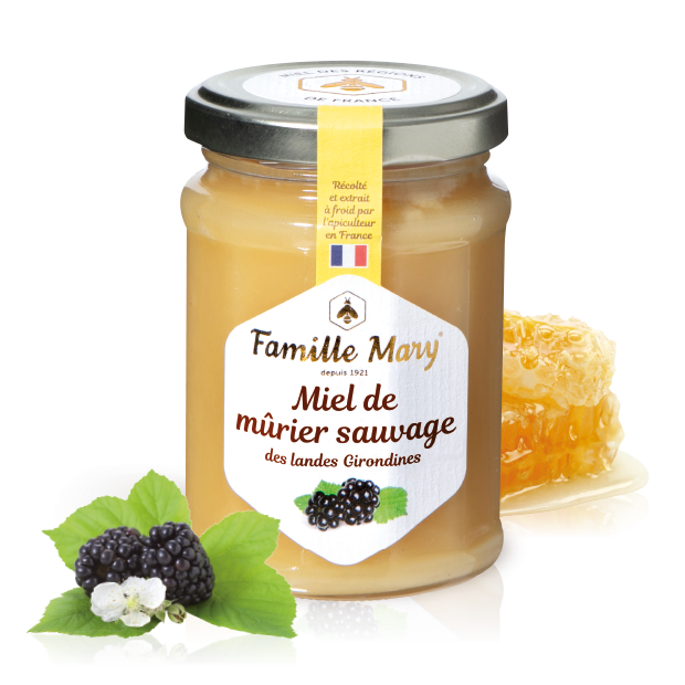 Miel de Mûrier des Landes 230g - Famille Mary