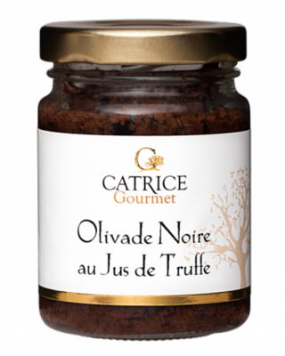 Olivade noire au jus de truffe noire du Périgord 80g - Catrice Gourmet