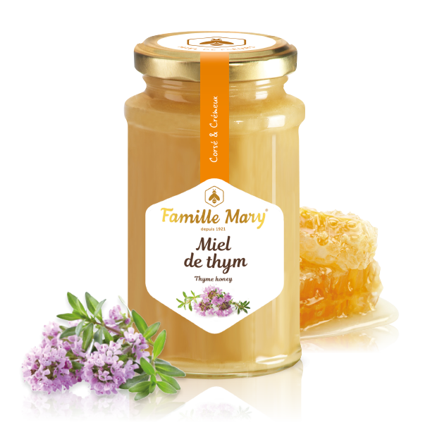 Découvrez le miel bio toutes fleurs d'Anjou, le trésor de ruche de la  Famille Mary