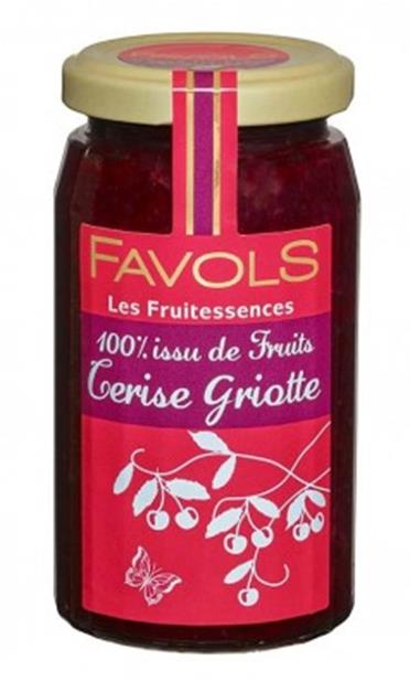 Cerise Griotte 100% Fruits 250g - Favols