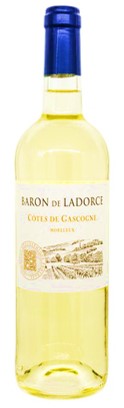 Côtes de Gascogne Baron de Ladorce blanc moelleux - 75cl