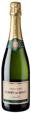 Champagne Albert de Milly Brut Tradition - 75cl