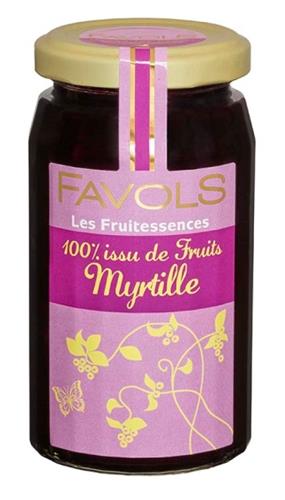Myrtille 100% fruit 250g - Favols