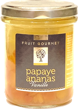 Papaye Ananas à la Vanille 200ml - Fruit Gourmet