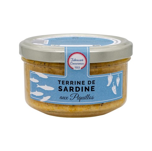 Terrine de sardine aux piquillos 130g - Ducs de Gascogne