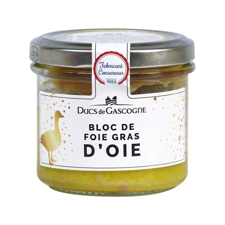 Bloc de foie gras d'oie 80g - Ducs de Gascogne