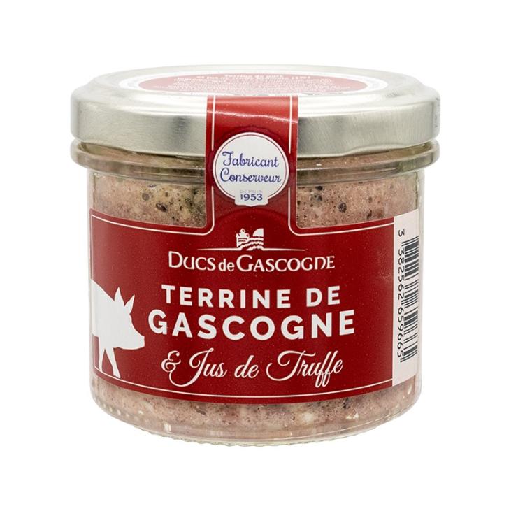 Terrine de Gascogne au jus de truffe 90g - Ducs de Gascogne