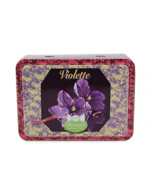Bonbons à la Violette Boite Métal 150g - Barnier