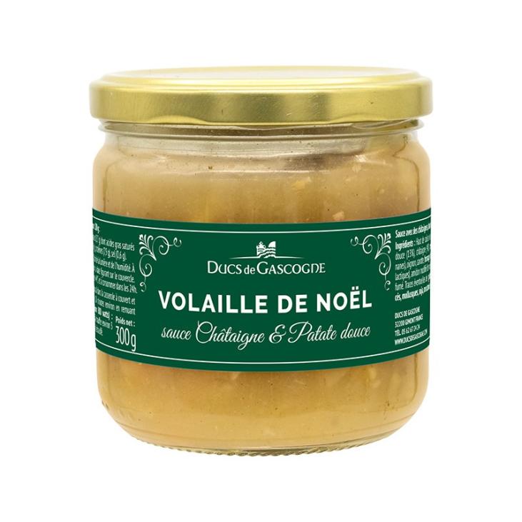 Volaille de Noël sauce chataigne & patates douce 300g - Ducs de Gascogne