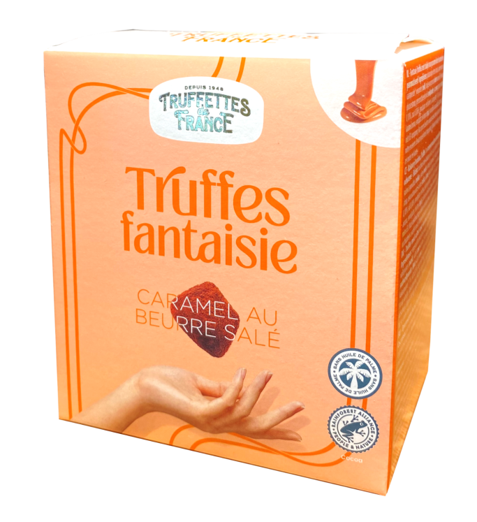 Truffes fantaisie aux éclats de caramel beurre salé 100g - Truffettes de France