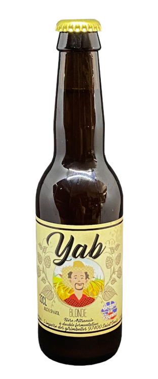 Bière blonde artisanale 33cl - YAB