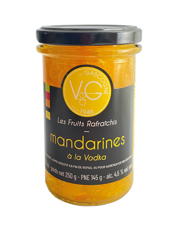 Mandarines à la Vodka 27cl - Vergers de Gascogne